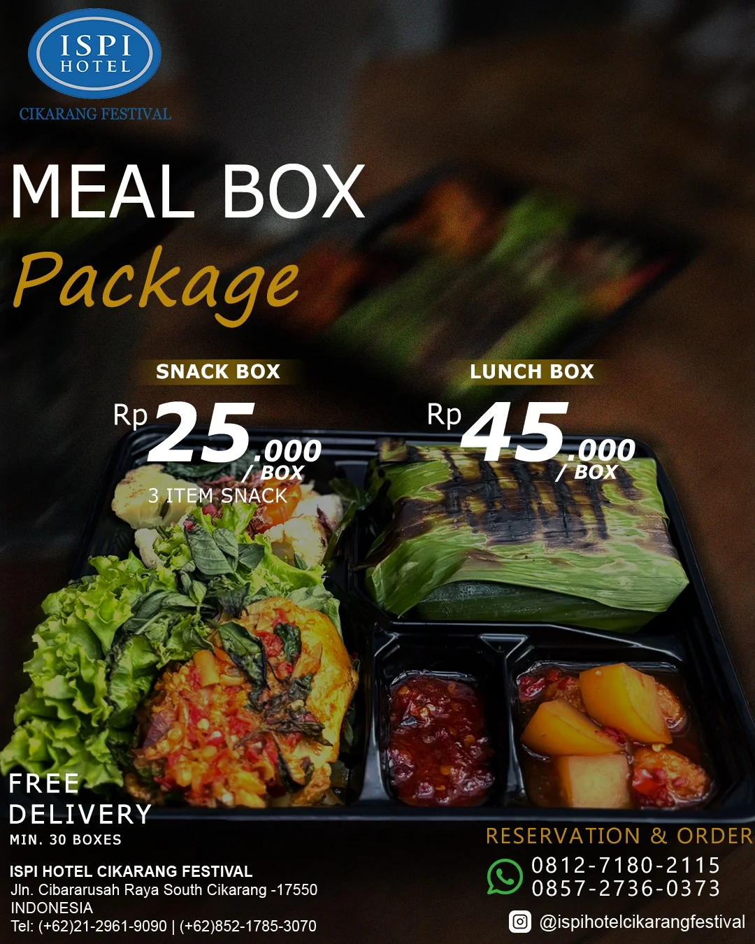 Promo Meal Box Package
